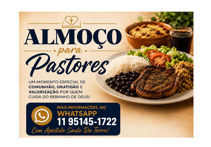 1º Almoço para Pastores