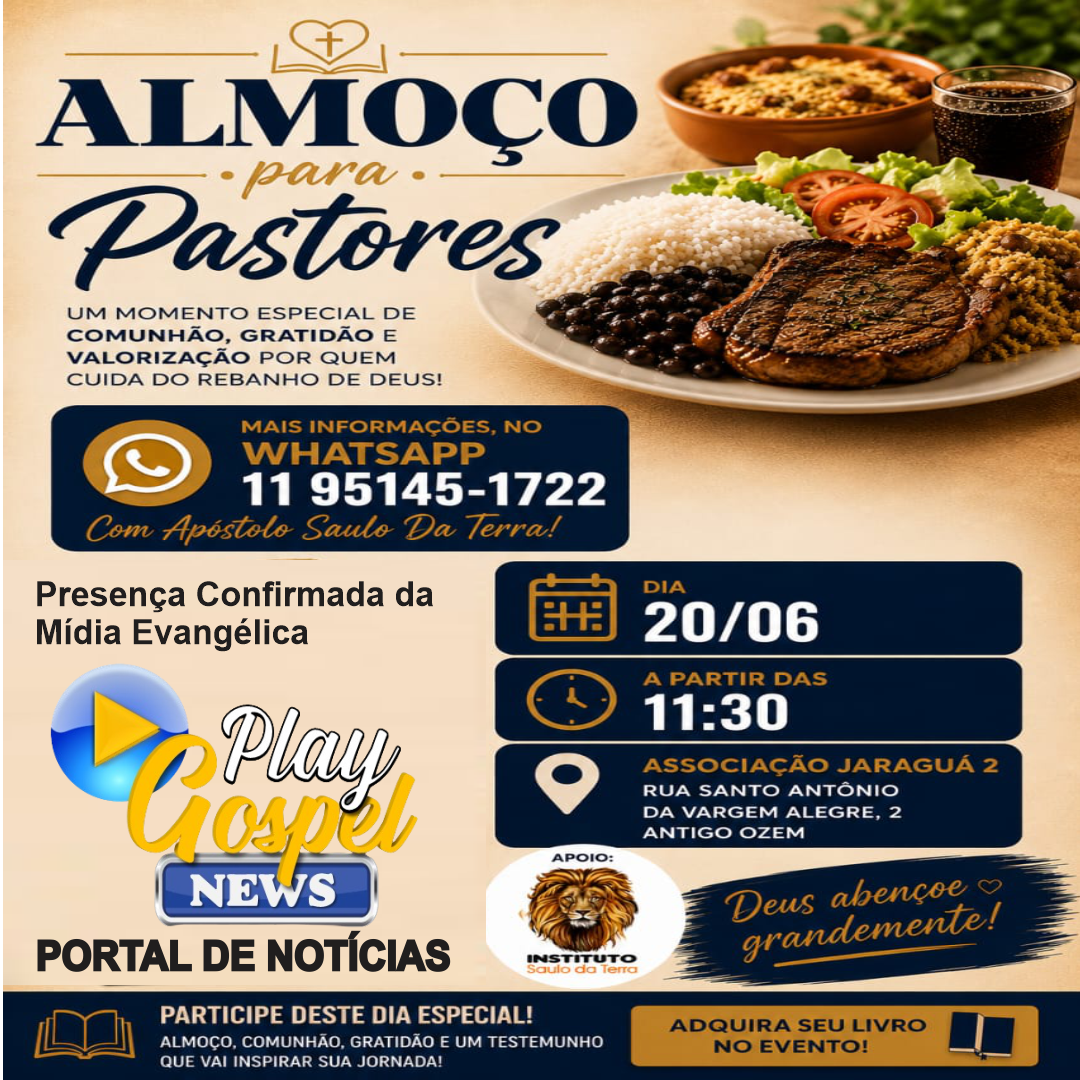 Almoço para Pastores