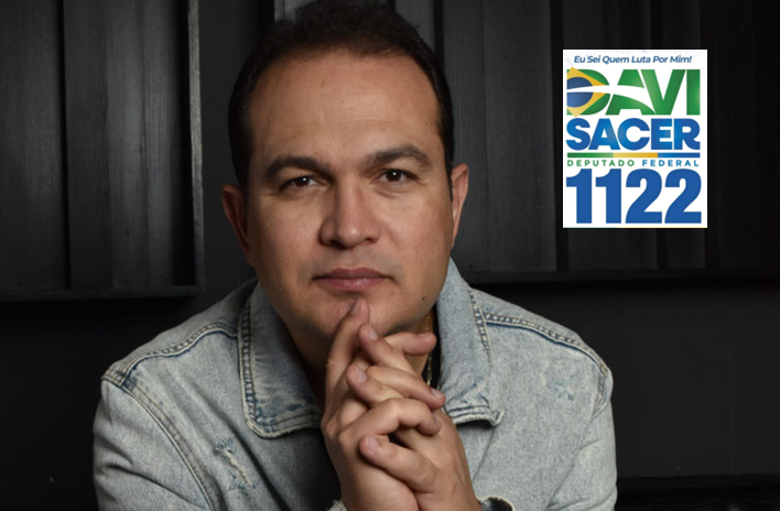 Davi Sacer, grande nome da música gospel é candidato à Deputado Federal